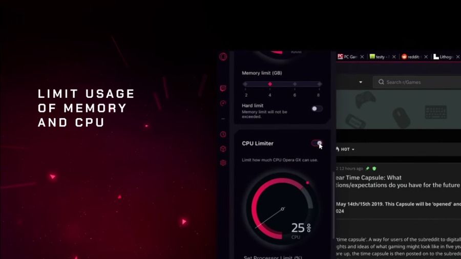 Opera GX, un nouveau navigateur armé pour séduire les gamers